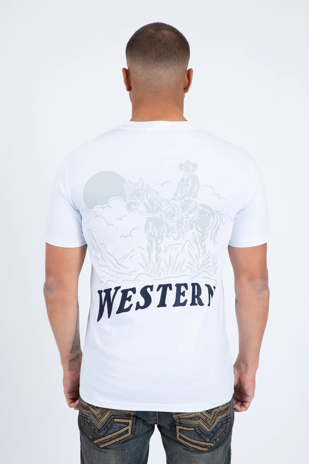 Platini Western Cowboy Rider Tee