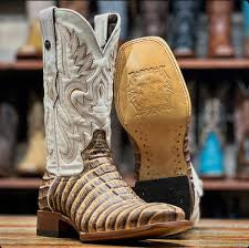 Tanner Mark Brown Print Caiman Tail
