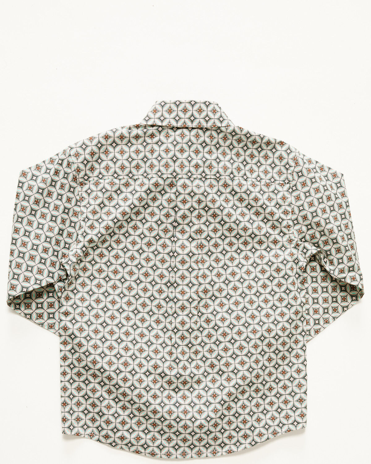 Cinch Toddler Boys Geo Print Long Sleeve Button-Down Western Shirt