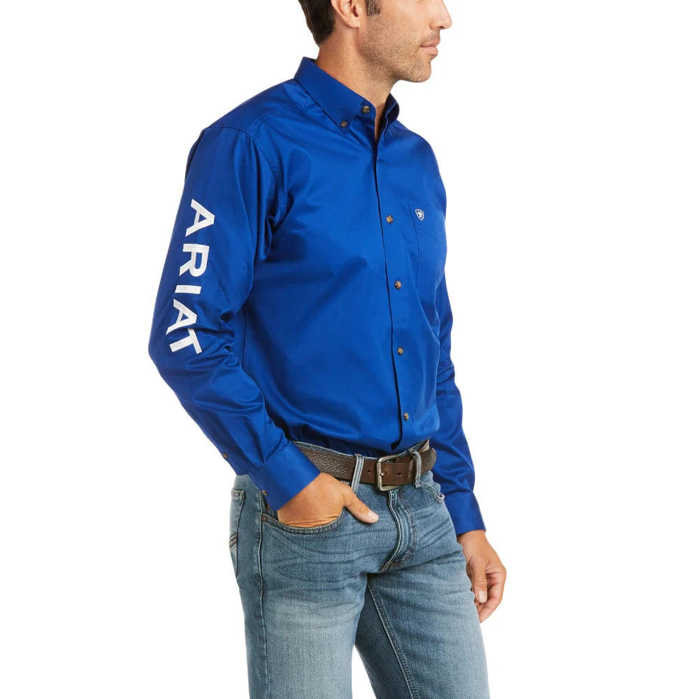 Ariat Men’s Fitted Solid Twill LS Shirt 10034232