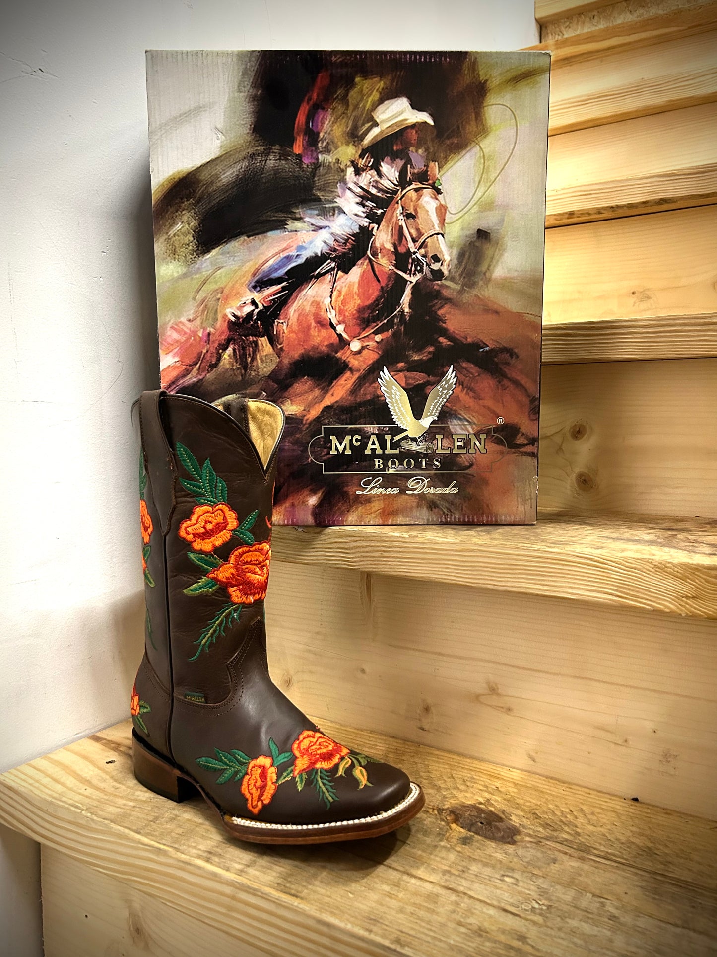 McALLEN Women’s Boots Rosa’s Choco