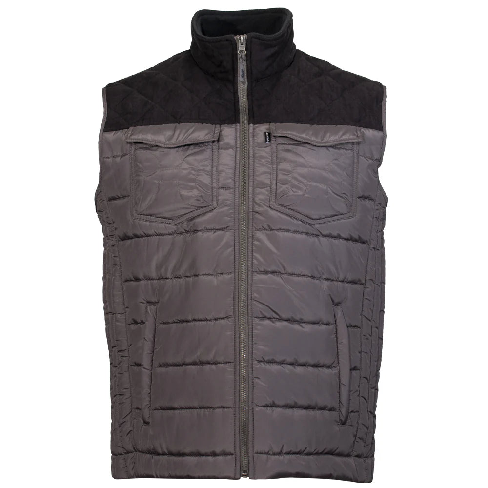 Hooey Men’s Vest Grey/Charcoal