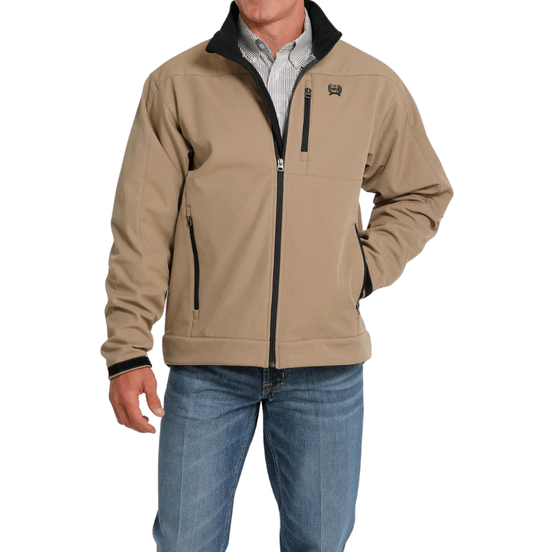 Cinch Men’s Lined Bonded Jacket Tan