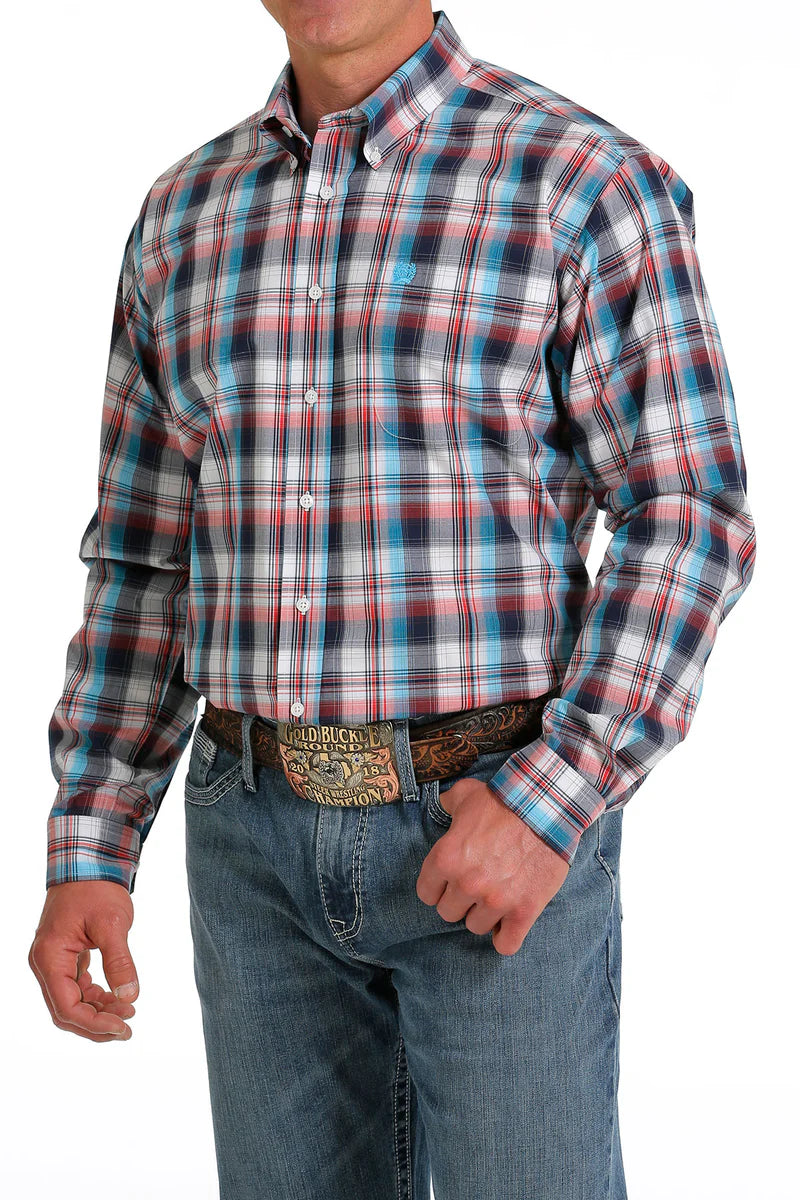 Cinch Men’s LS Plaid Shirt