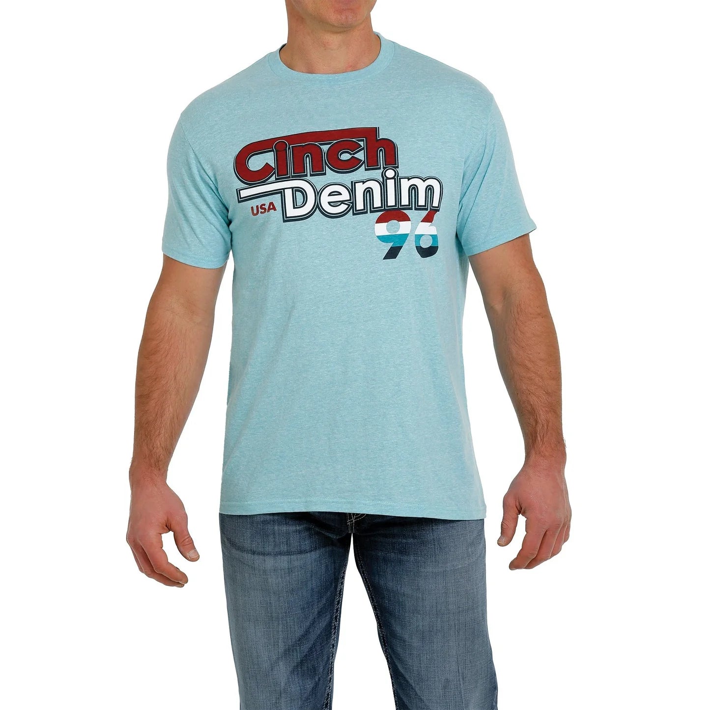 Cinch Men’s T-Shirt Turquoise