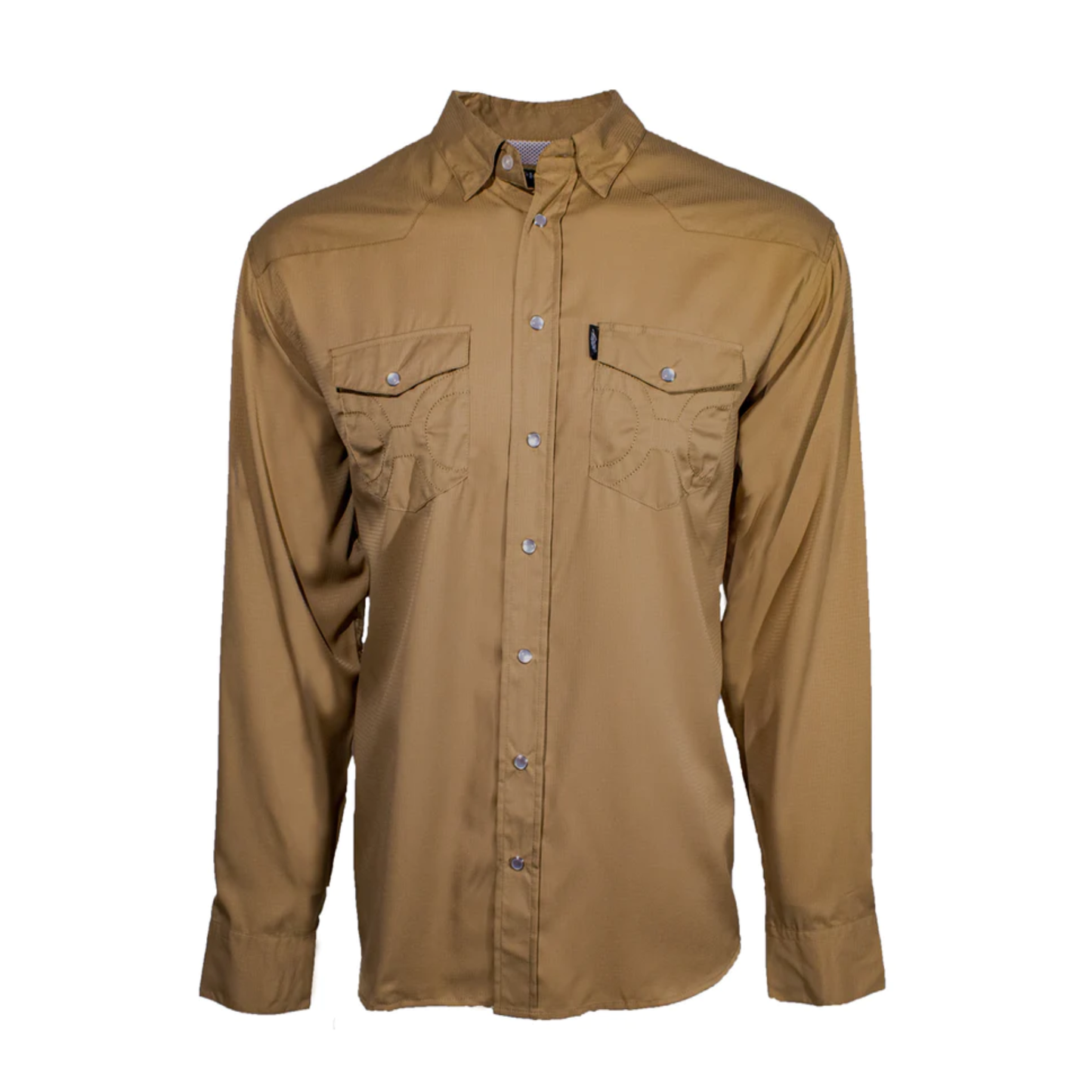 Hooey Men’s SOL Tigers Eye Tan Snap Button Down Shirt