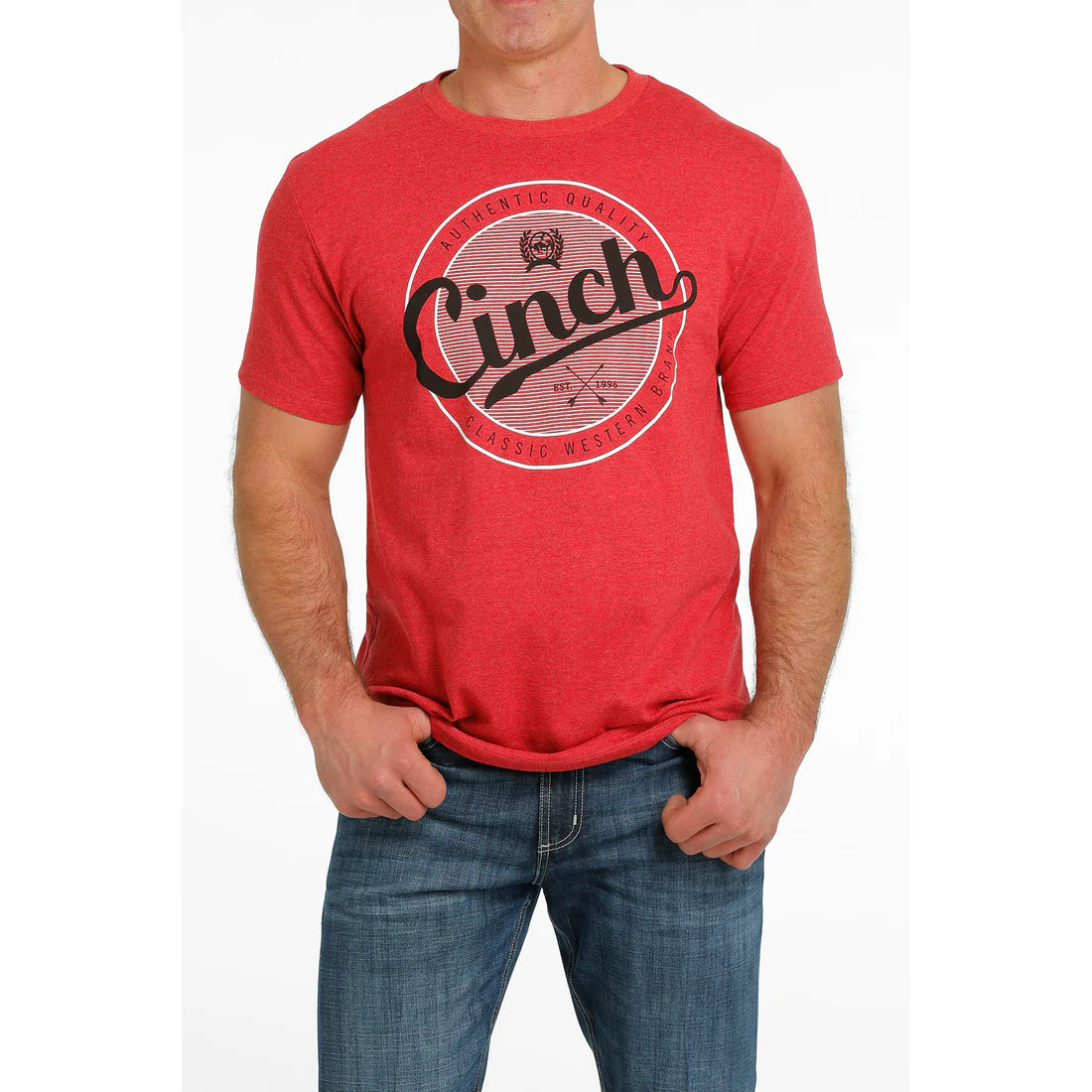 Cinch Men’s Red T-Shirt MTT1690554