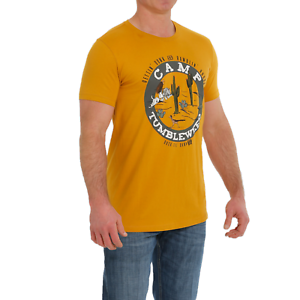 Cinch Men’s Camp Tumbleweed Gold Graphic T-Shirt