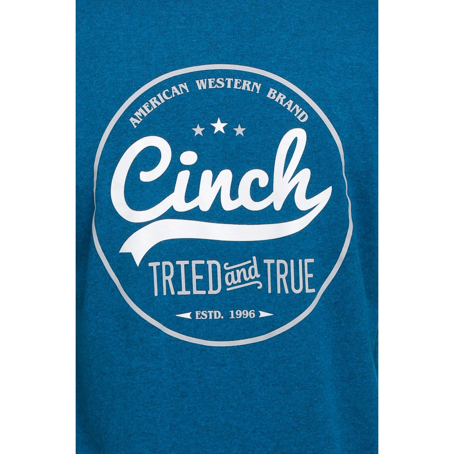 Cinch Men’s Logo SS T-Shirt Teal