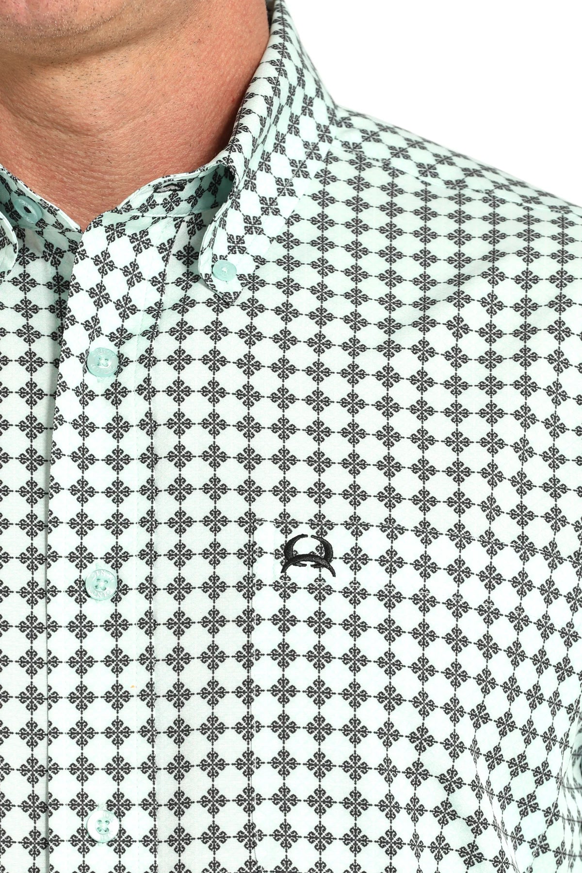 Cinch Men's S/S Arenaflex Light Blue MTW1704159