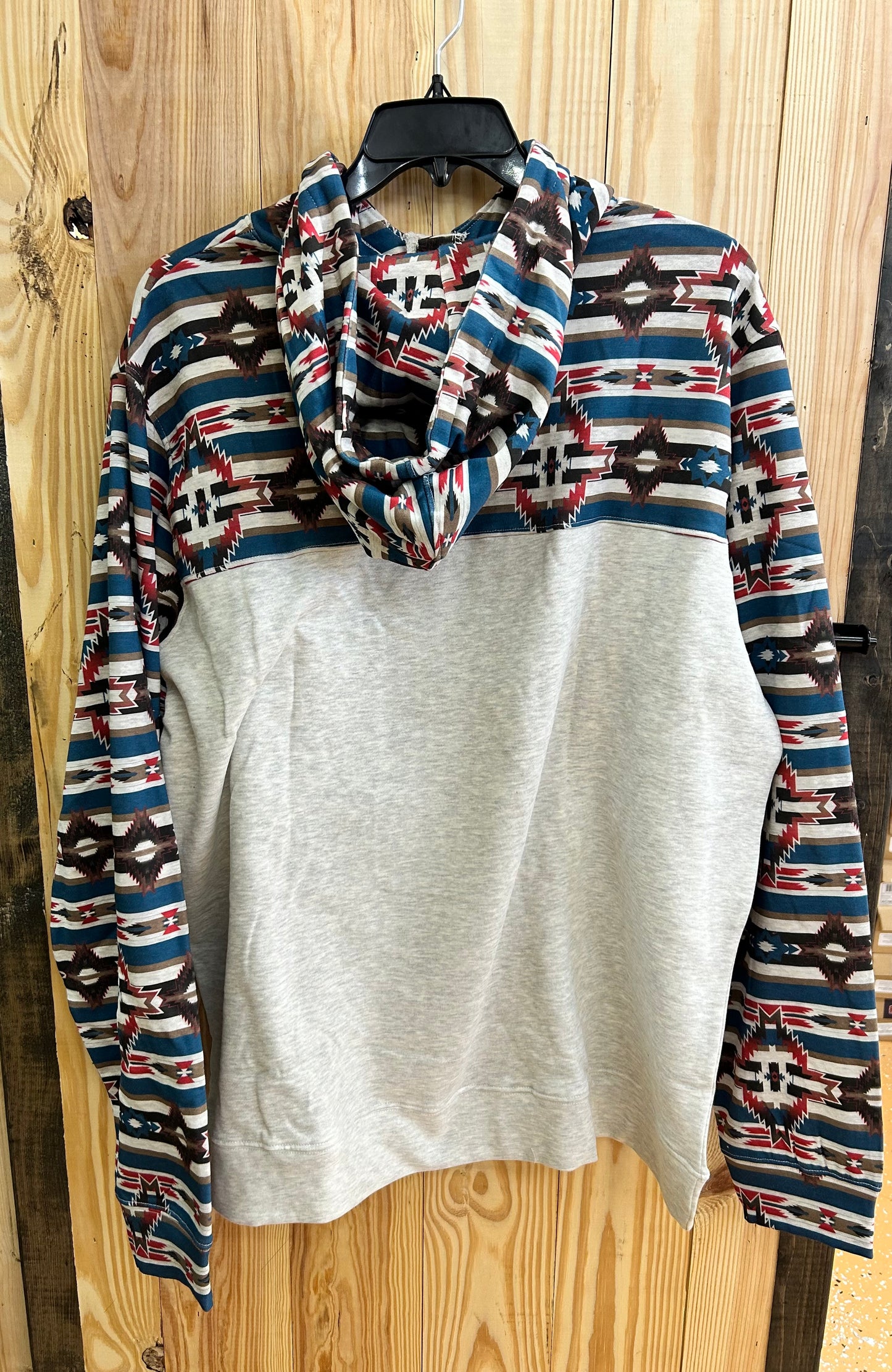 ROCK&ROLL COLOR BLOCKED HOODIE