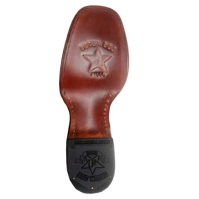 Los Altos Men’s Nobuck Taupe Leather Sole