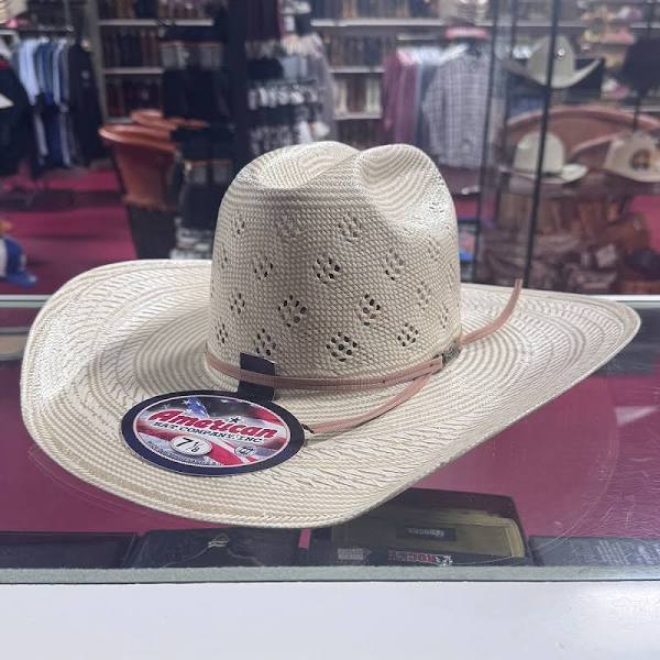 American Hat Co. Whiskey Straw Hat 7800 RC 2CWHIS