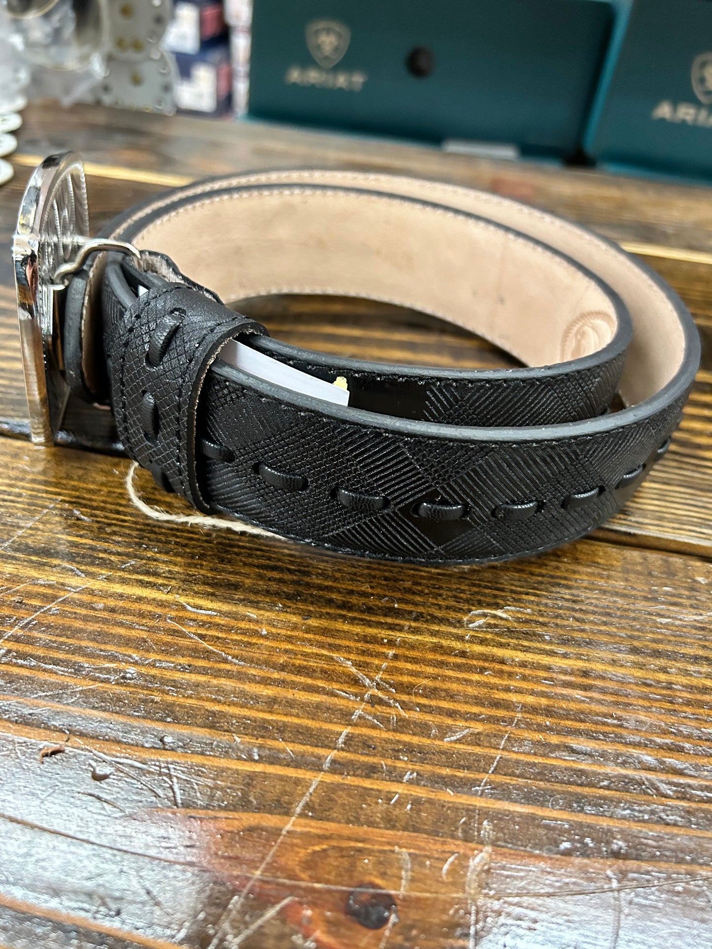 Long Rope Men’s Black Belt