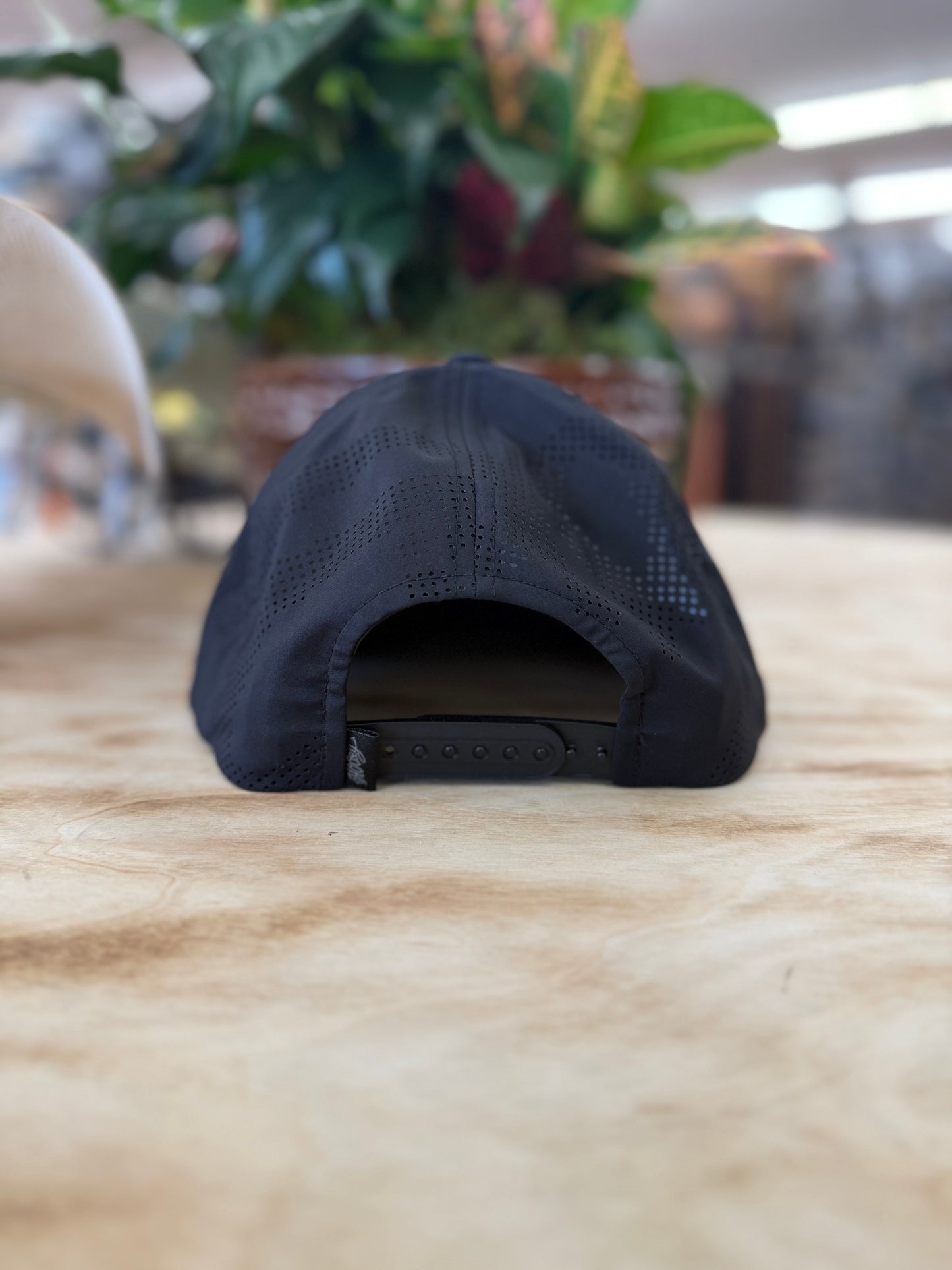 Hooey Zenith Black Trucker Grey Patch Cap