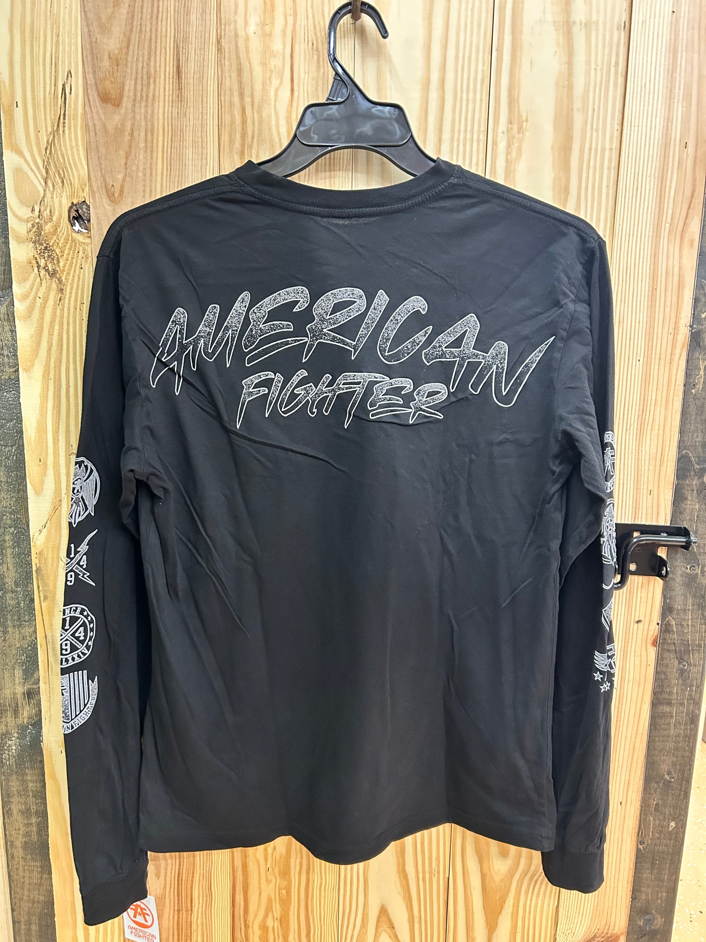 American Fighter Black L/S Shirt