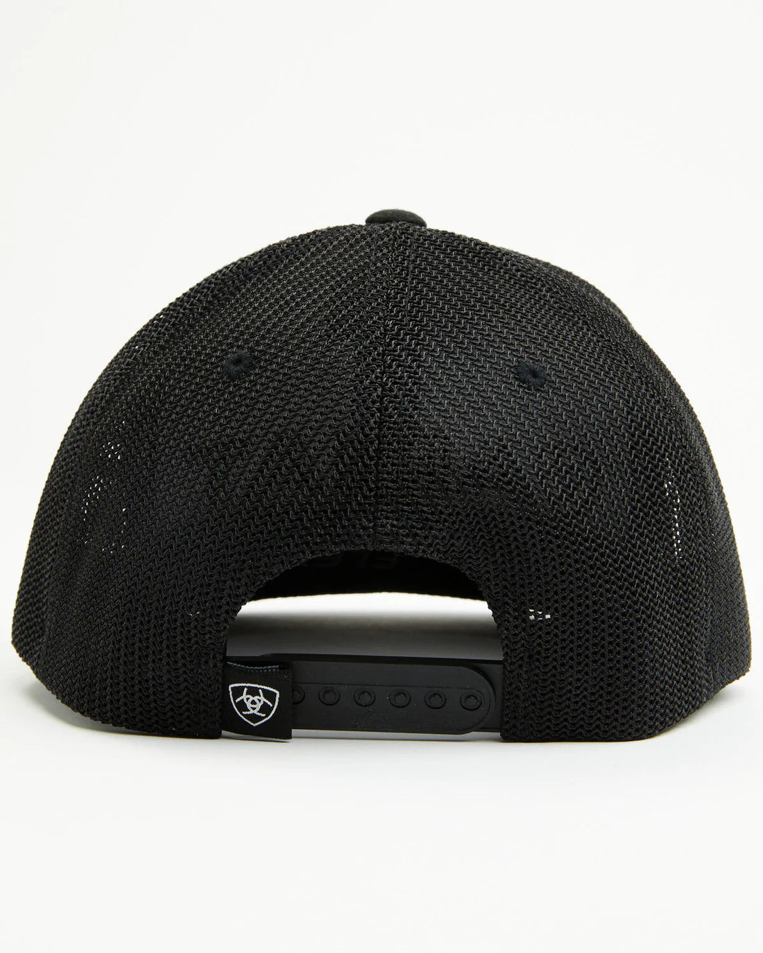Ariat Men's 3D Embroidery Black Baseball Cap Hat A300091801