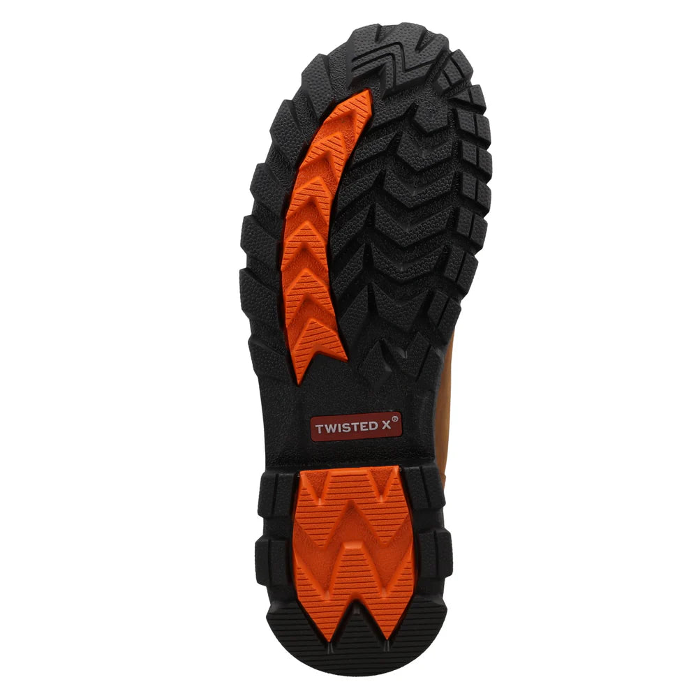 Twisted X Men’s Waterproof Lace-up Work Boot with Nano Toe