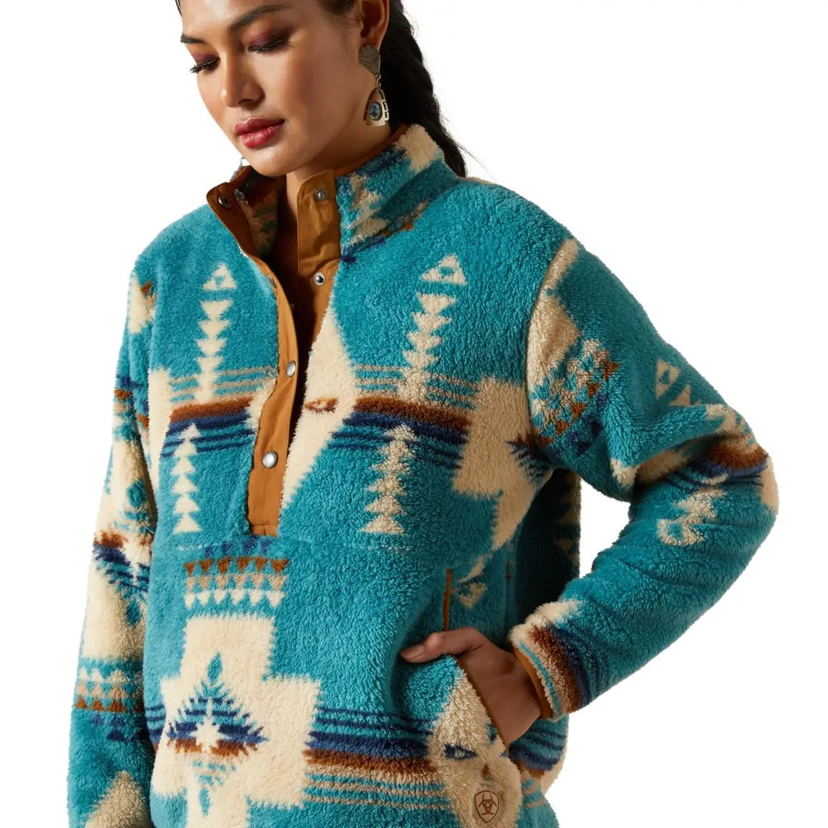 Ariat Women's Berber Snap Front Sweatshirt 10062613