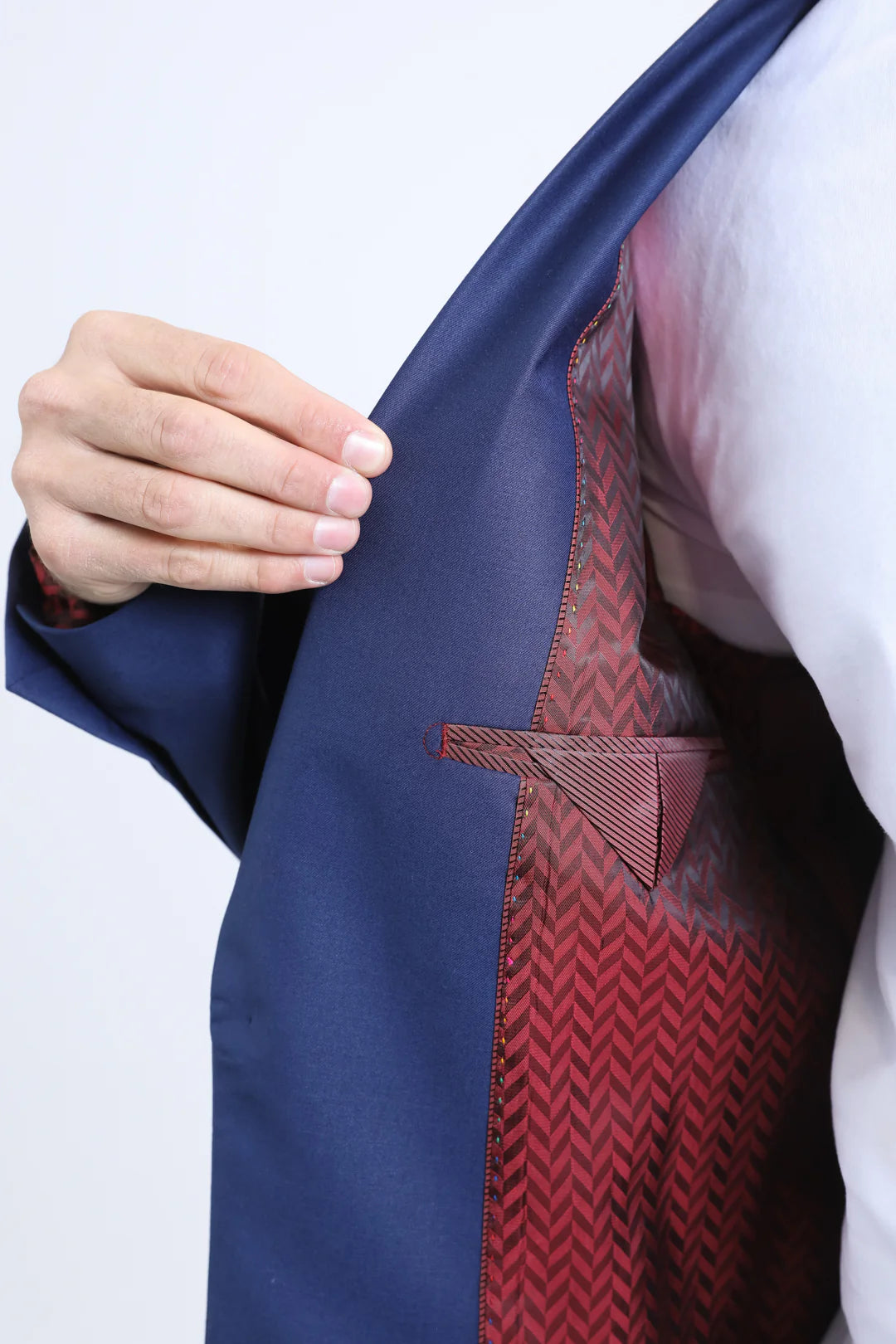 Platini Men’s Modern Fit Navy Blazer BLZ10807