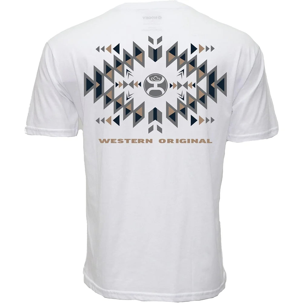 Hooey Eldorado Men’s White T-Shirt HT1887WH