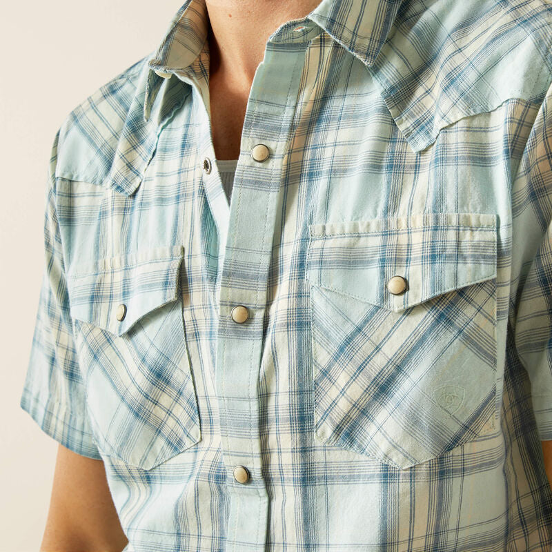 Ariat Men’s Hinkle Retro Fit Snap SS Shirt