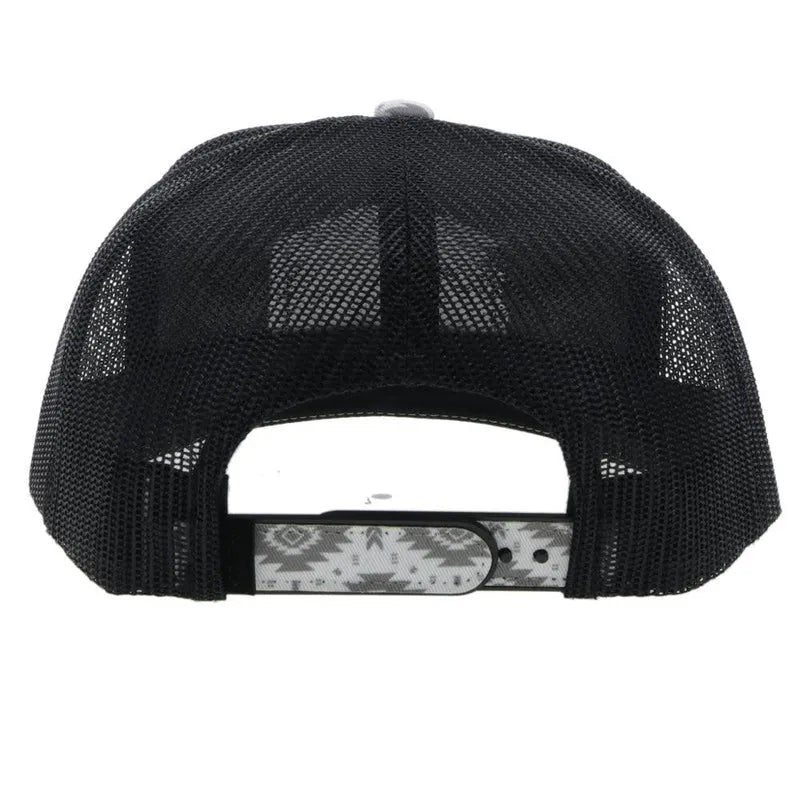 Hooey Roughy Men’s White/ Black 6 Panel Truck Cap