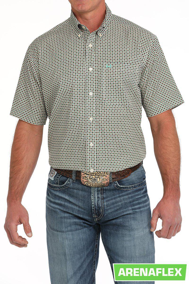 Cinch Men’s ArenaFlex Cream SS Shirt