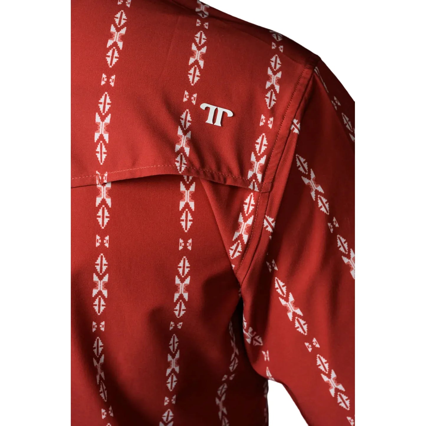 Ferrell Mens Short Sleeve Red The Maverick Shirt FPS1026065