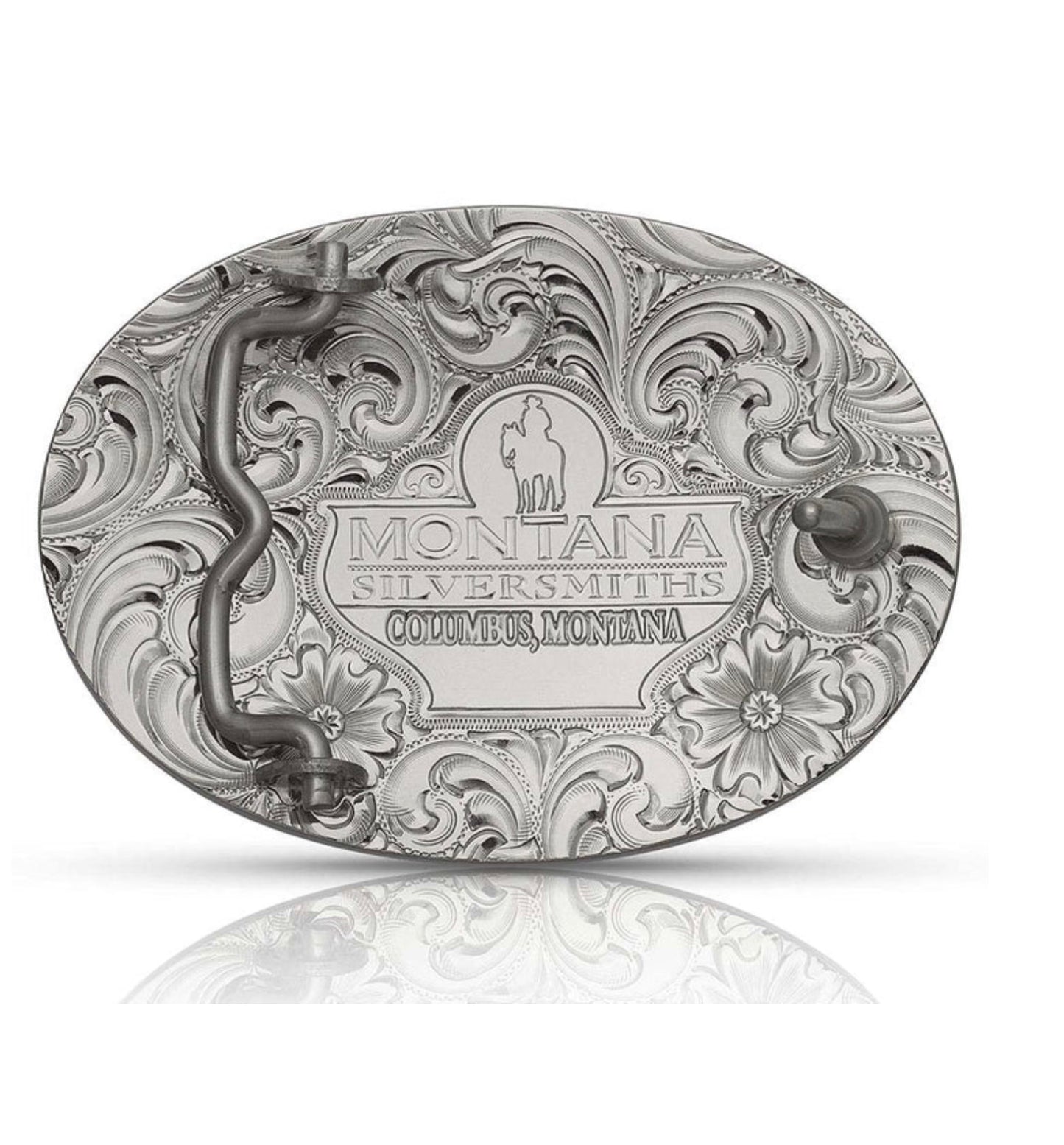 Montana Silversmiths Classic Cowboy Belt Buckle 1840