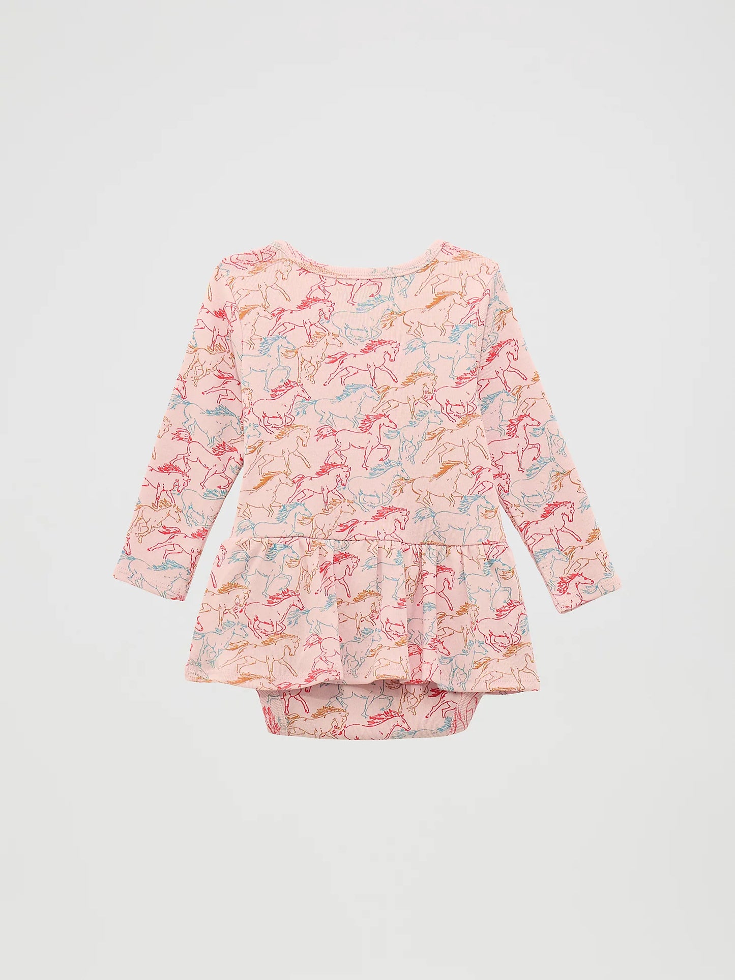 Wrangler Baby Girls All over Print Skirted Bodysuit 112371931