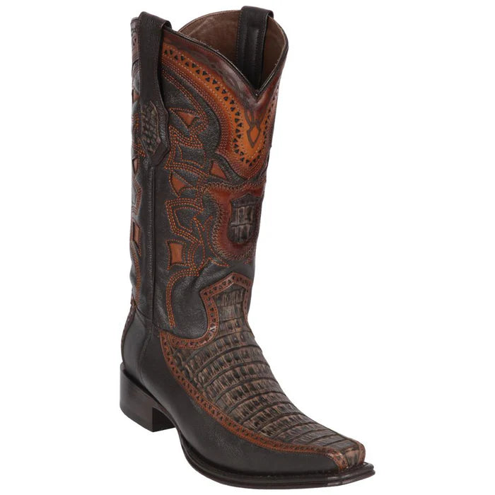 Los Altos Caiman Belly Sanded Brown