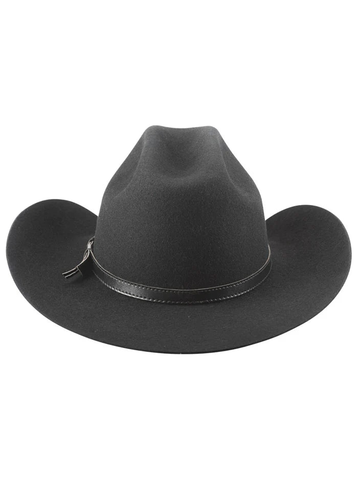 Bullhide Kids Trail Ride Black Felt Hat 0834