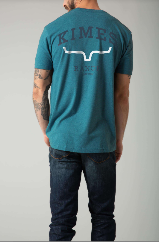 Kimes Ranch Men’s Graphic T-Shirt Teal