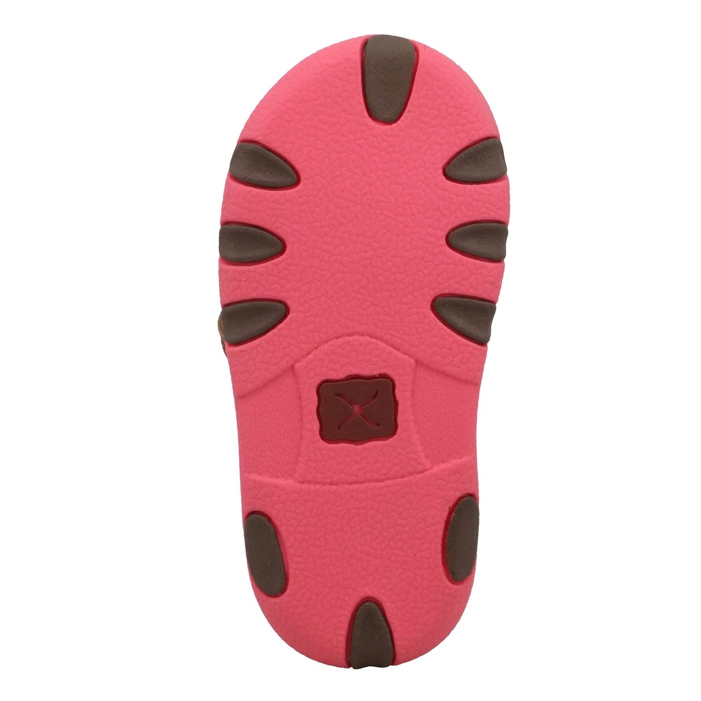 Twisted X Infant Girls' Chukka Driving Moc Color Bomber & Pink ICA0037