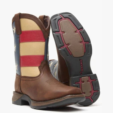Durango Lil Rebel Big Kids Flag Western Boot DBT0160
