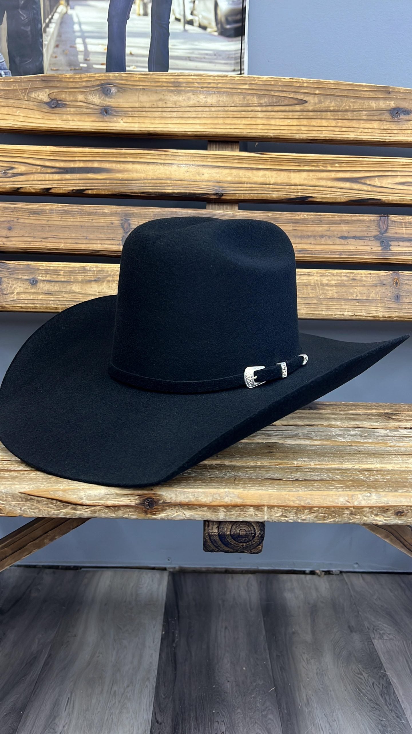 Rdr Black Felt Hat 4X 4XA10