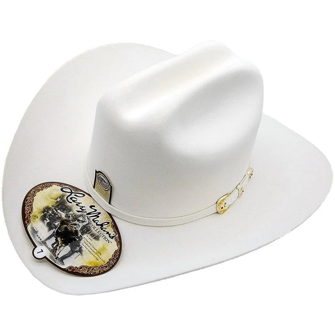 Larry Mahan 6X Real White Cattleman