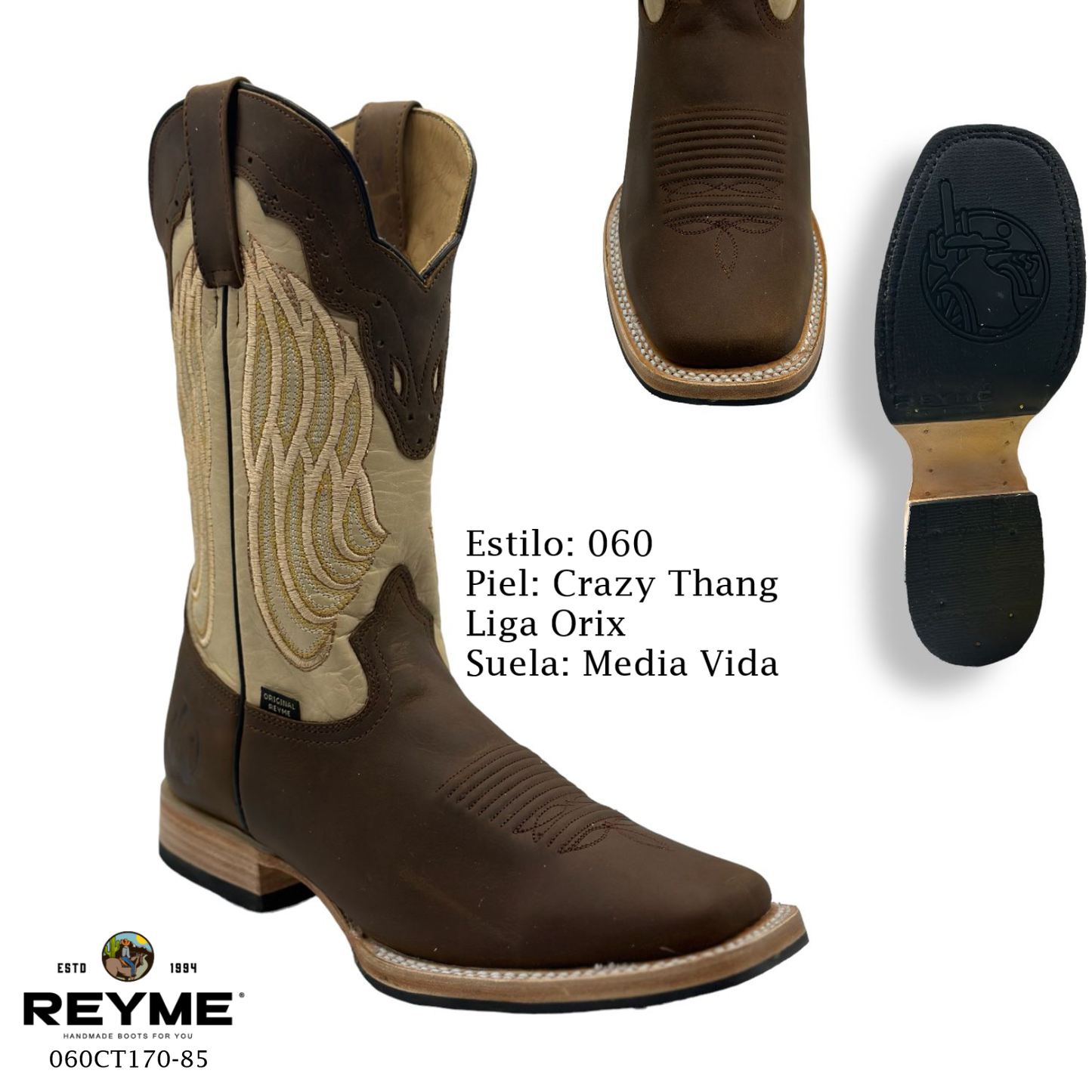 Reyme Men’s Nevada Miel Media Vida