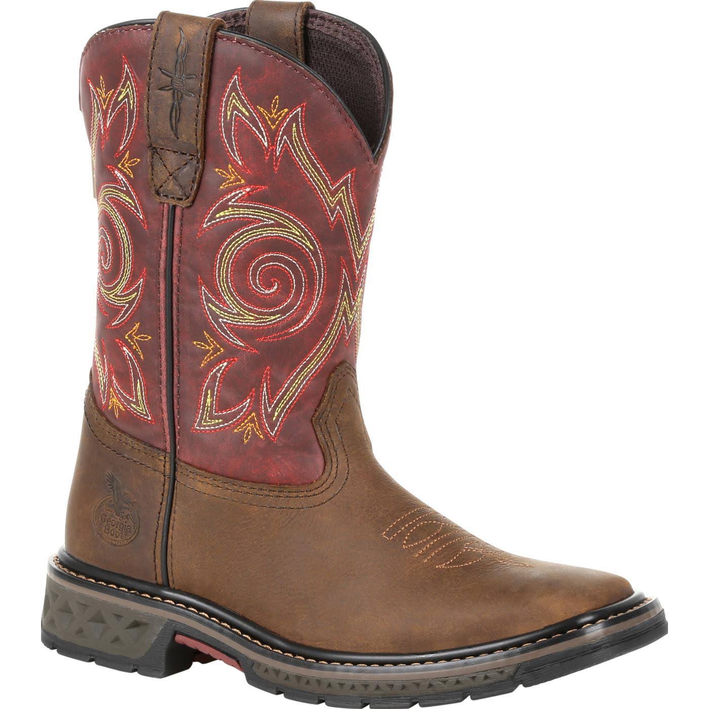 Boy's Georgia Carbo-Tec Kids Pull-On Boot