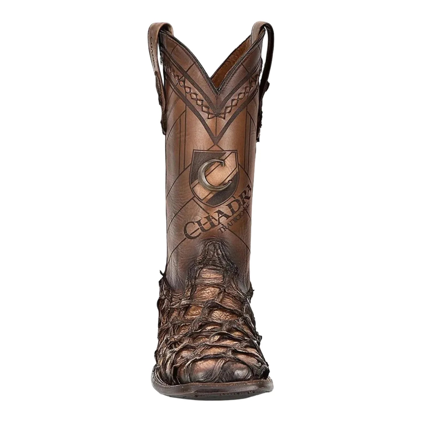 Cuadra Men Pirarucu Honey Square Toe Boot CU789