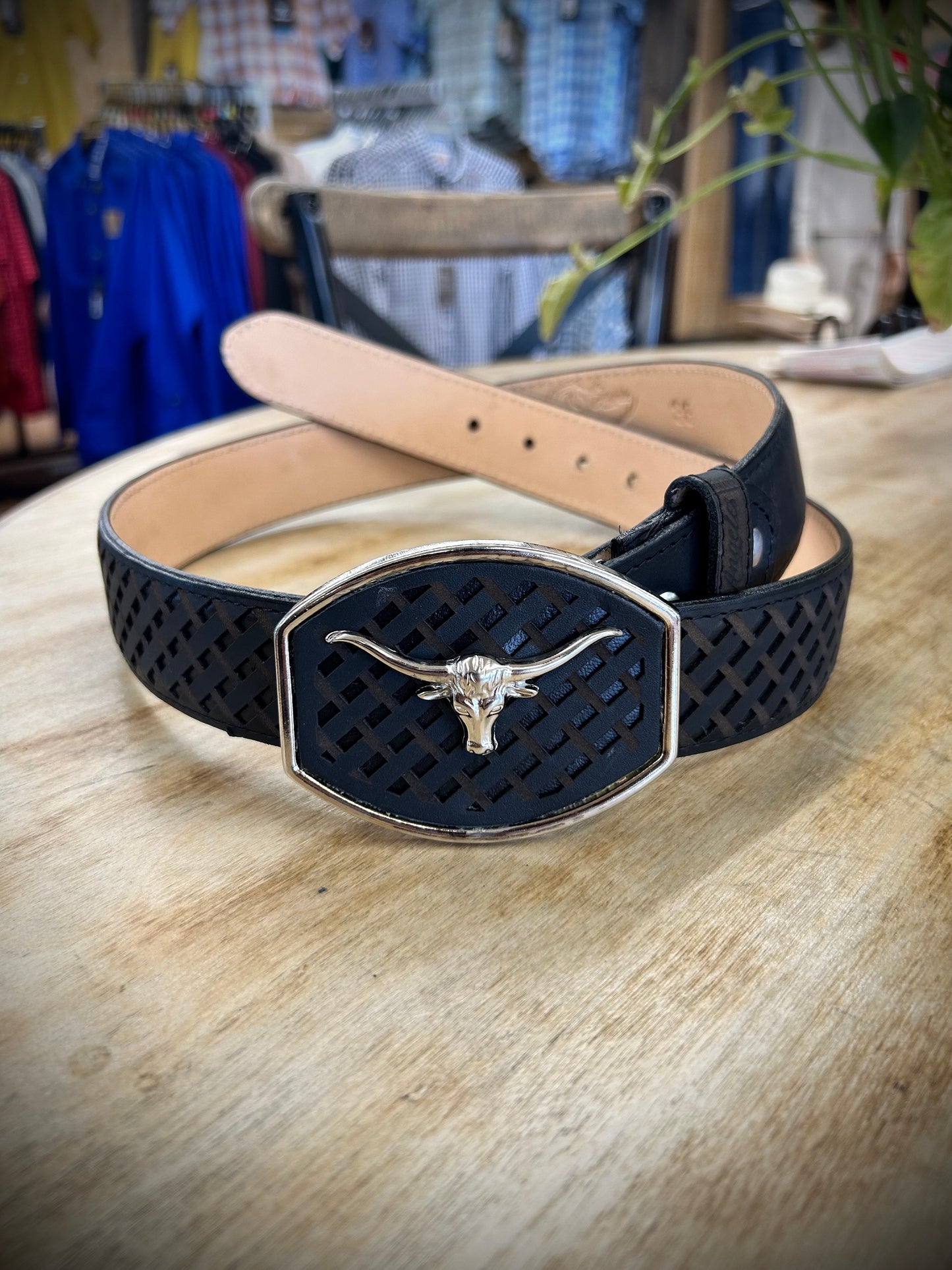 Los Angeles Mens Petatillo Cowboy Belt