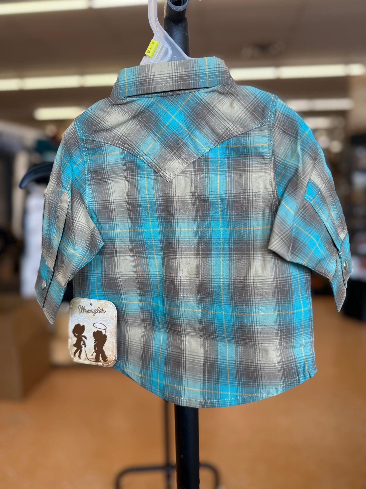 Wrangler Baby Boy LS Snap Shirt 112369526