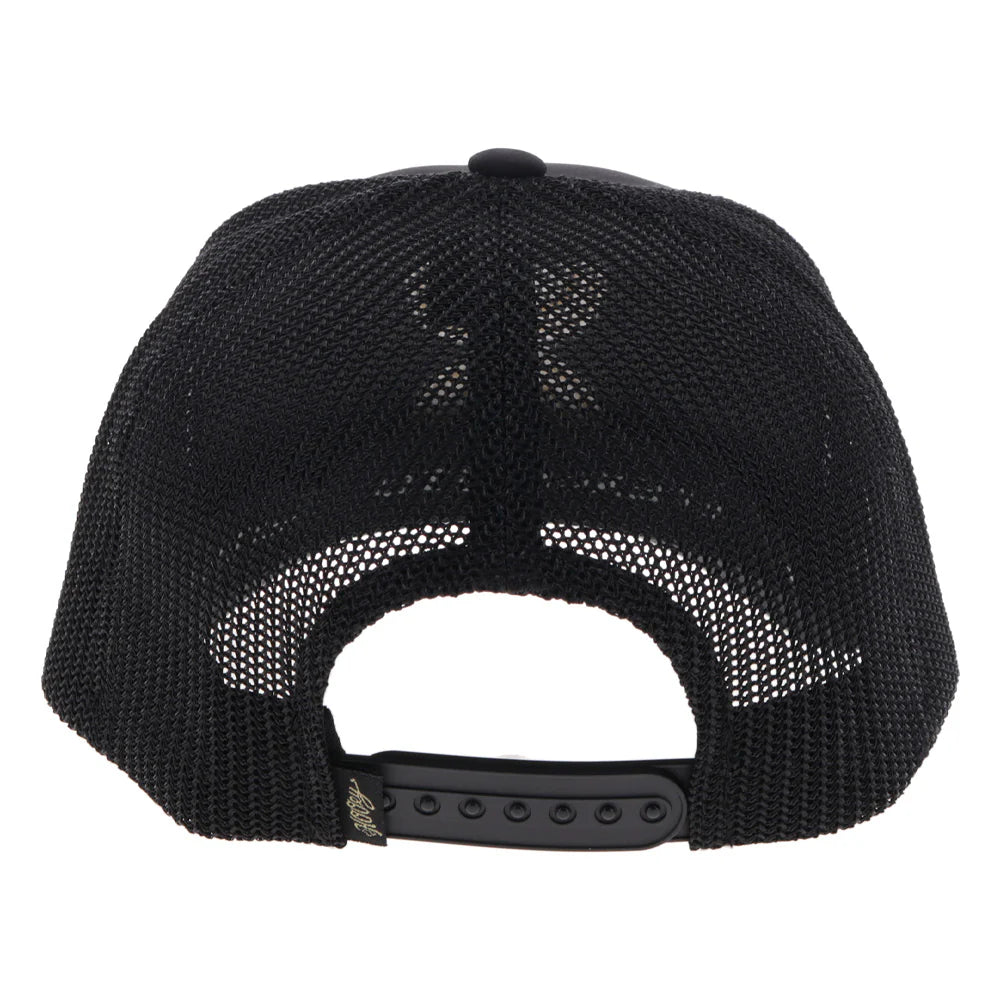 Hooey "Sterling" Black W/ Tan & White Hooey Logo 2506T-BKTN