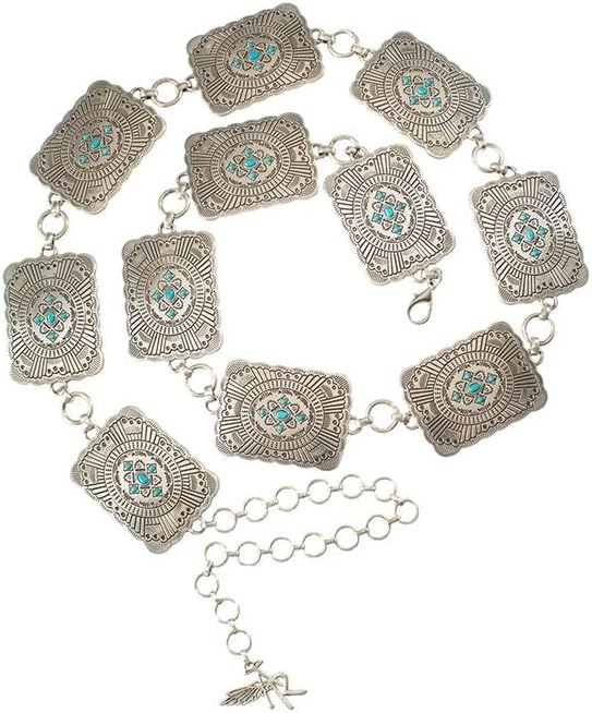 Angel Ranch Western Belt Womens Southwest Conchos
