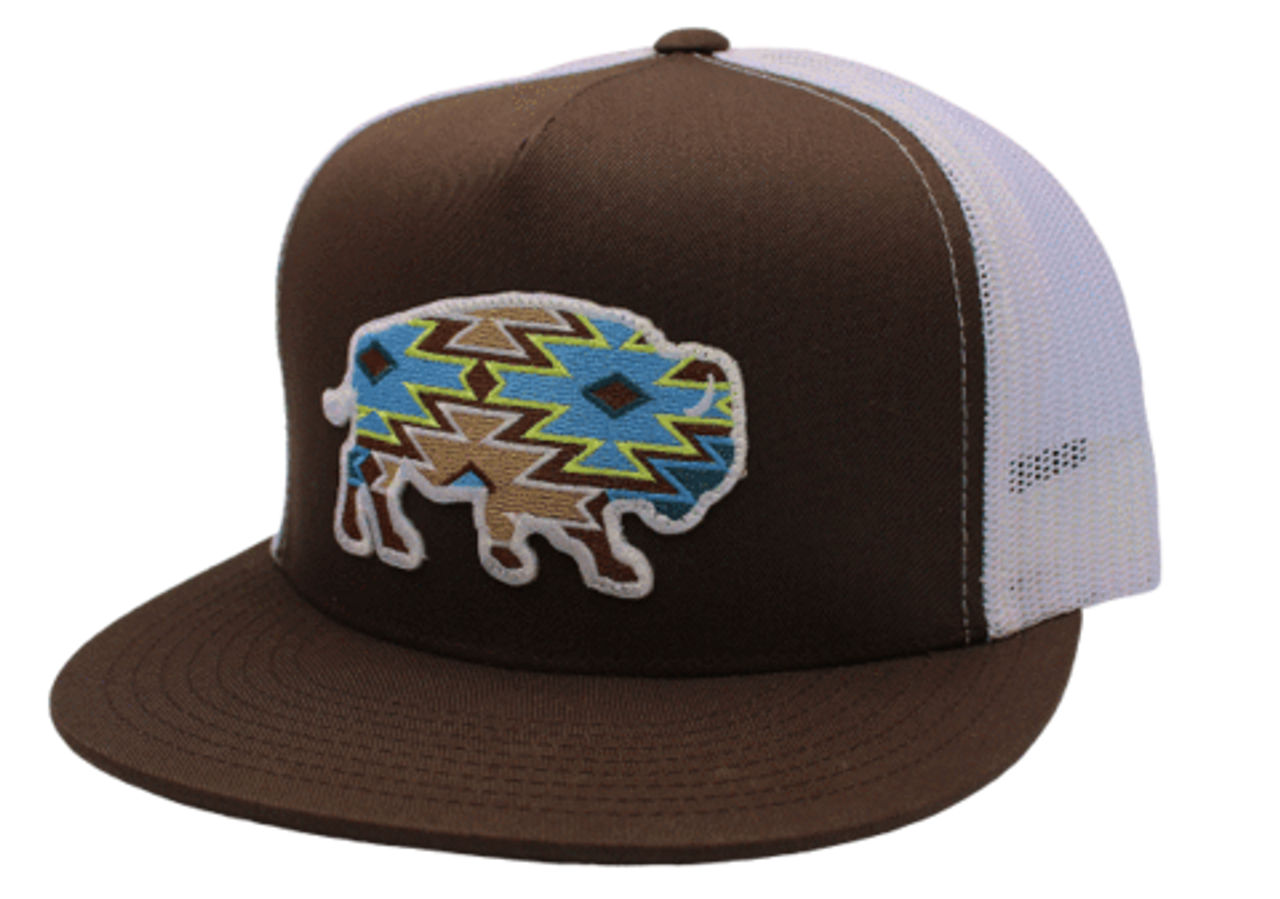 Red Dirt Hat Co Jango Brown/White Cap