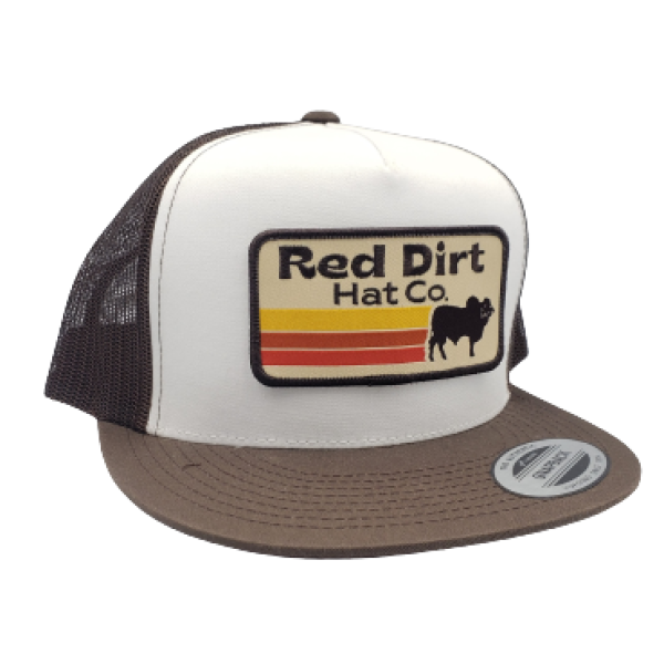 Red Dirt Hat Co Men's Brown/White Pancho Cap