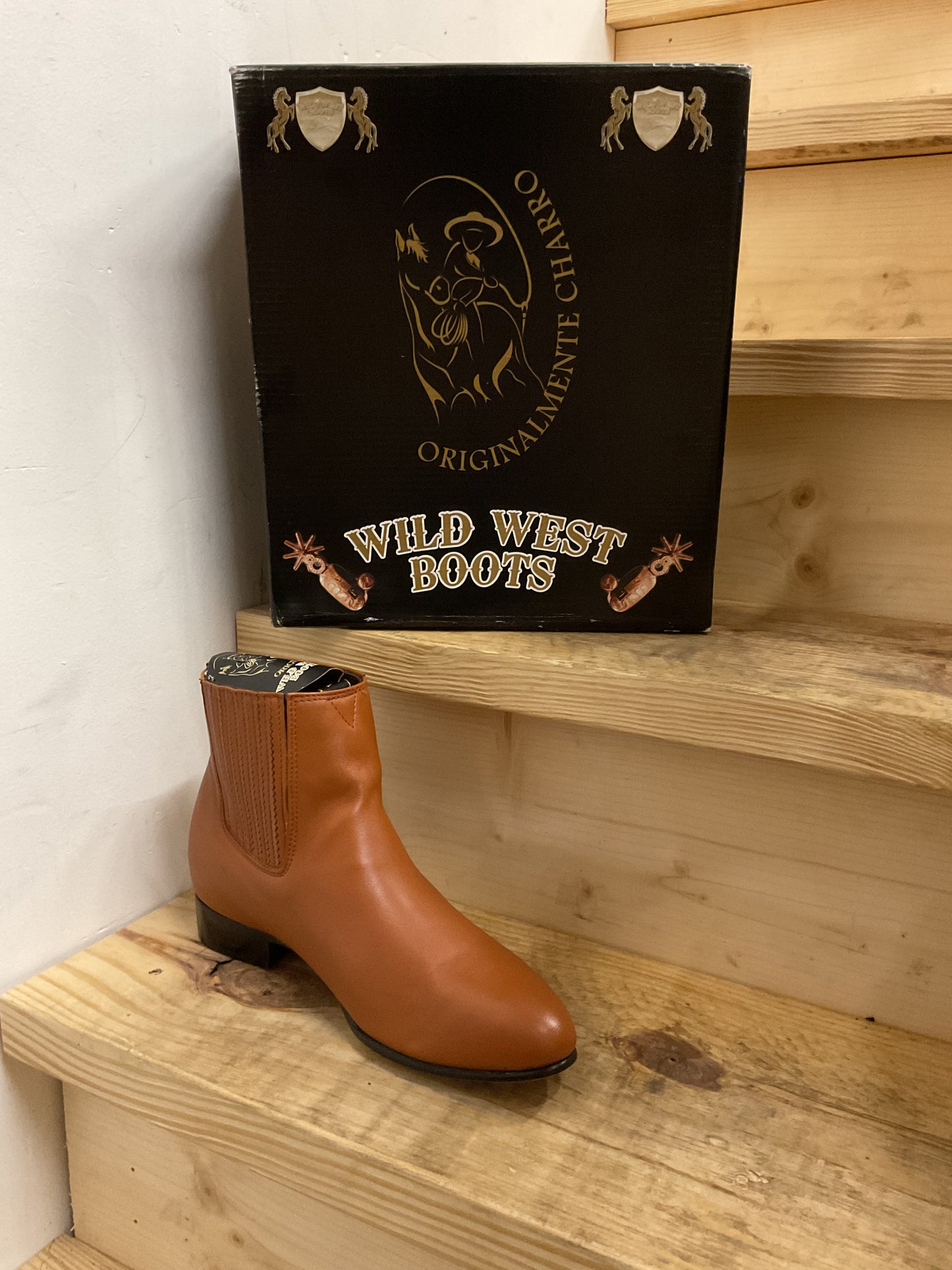 Wild West Charro Honey Short Boots