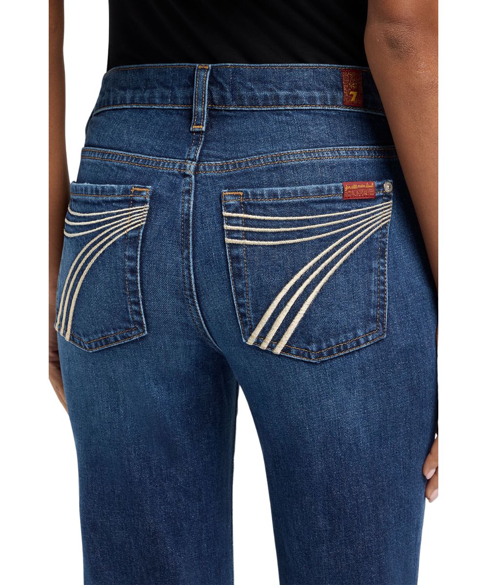 7 For All Mankind Women's Indiglow Dojo Flare Jean 7U310B86-3NH