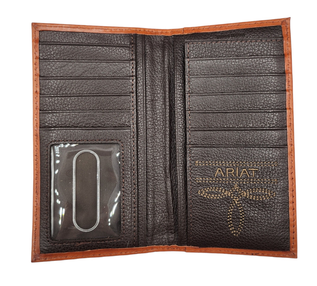 Ariat Men's Rodeo Sunburst Baketweave Wallet A3556802